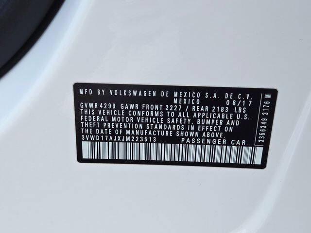 2018 Volkswagen Jetta 1.8T SE Sport