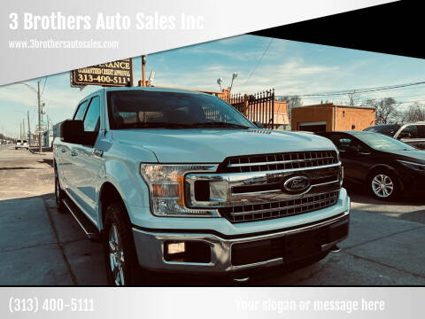 2019 Ford F-150 for sale at 3 Brothers Auto Sales Inc in Detroit MI