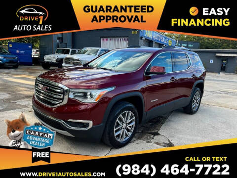 2017 GMC Acadia for sale at Drive 1 Auto Sales in Wake Forest NC
