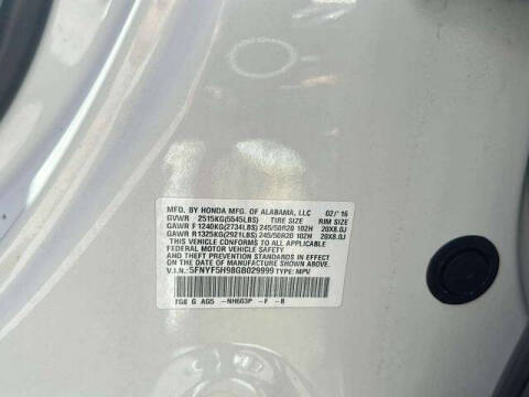 2016 Honda Pilot Touring