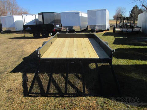 2026 Rice Trailers Single Axle Utility SST8212