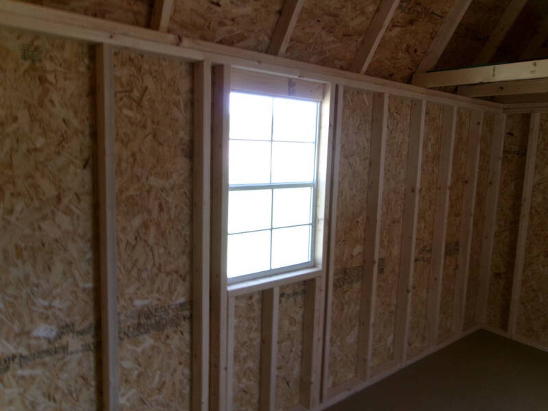 10 x 16 lofted barn