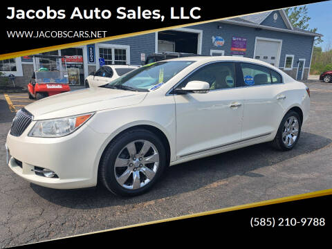 2013 Buick LaCrosse for sale at Jacobs Auto Sales, LLC in Spencerport NY