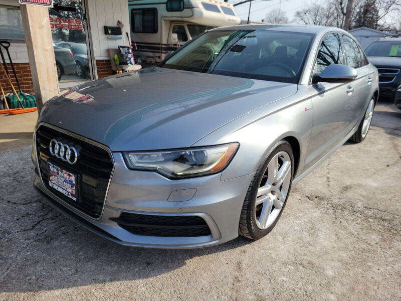 2015 Audi A6 for sale at New Wheels in Glendale Heights IL