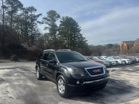 2012 GMC Acadia SLE
