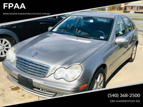 2007 Mercedes-Benz C-Class for sale at FPAA in Fredericksburg VA