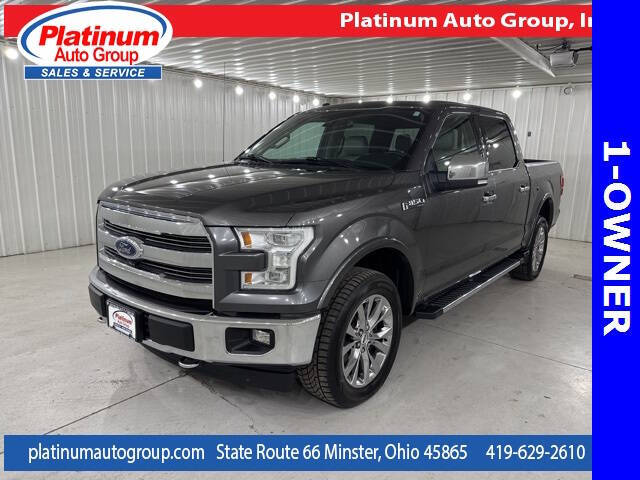2017 Ford F-150 for sale at Platinum Auto Group Inc. in Minster OH