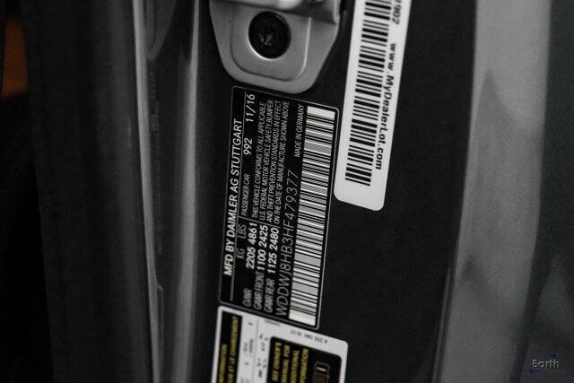 2017 Mercedes-Benz C-Class AMG C 63 S