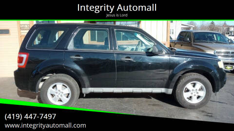 2009 Ford Escape for sale at Integrity Automall in Tiffin OH