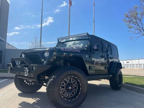 2014 Jeep Wrangler Unlimited for sale at TWIN CITY MOTORS in Houston TX