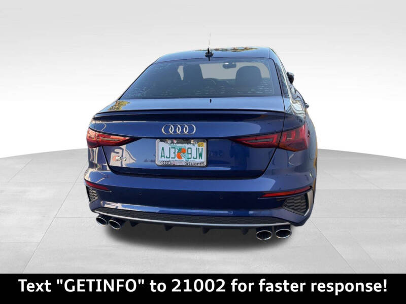 2023 Audi S3 2.0T quattro Premium Plus