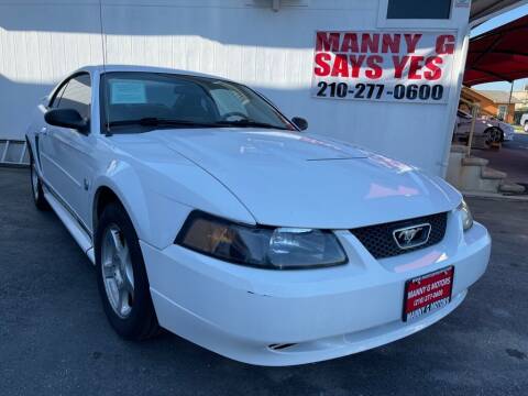2004 Ford Mustang for sale at Manny G Motors in San Antonio TX