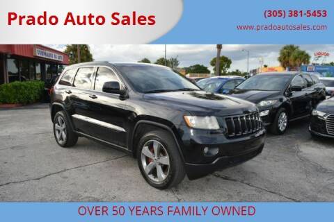 2013 Jeep Grand Cherokee for sale at Prado Auto Sales in Miami FL