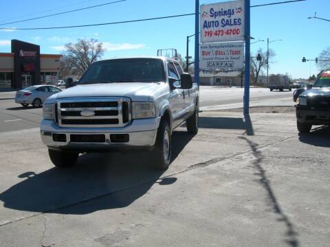 2006 Ford F-350 Super Duty for sale at Springs Auto Sales in Colorado Springs CO