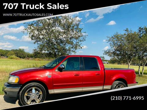 2001 Ford F-150 for sale at BRACKEN MOTORS in San Antonio TX