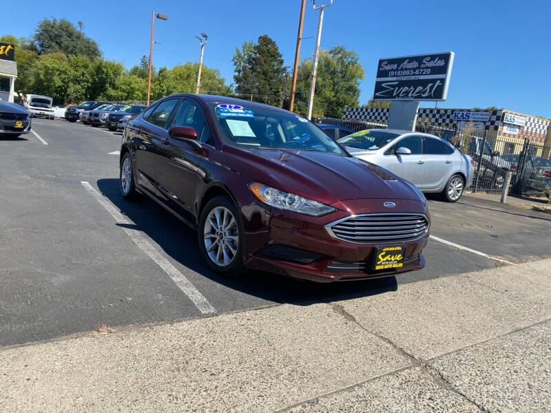 2017 Ford Fusion for sale at Save Auto Sales in Sacramento CA