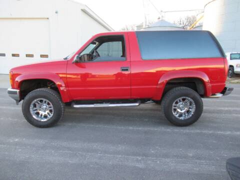 1993 Chevrolet Blazer for sale at OLSON AUTO EXCHANGE LLC in Stoughton WI