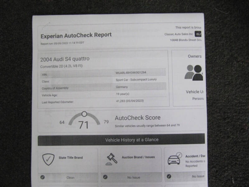 2004 Audi S4 quattro