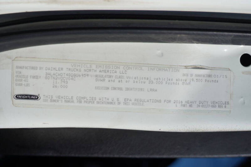 2016 Freightliner M2 106