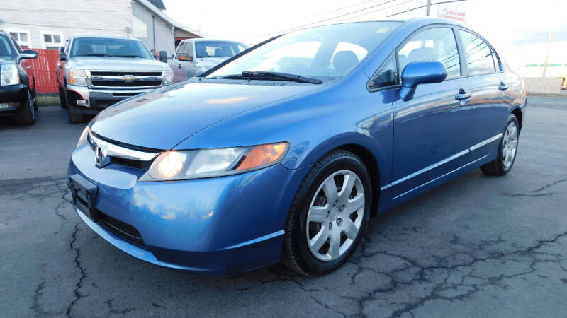 2007 Honda Civic for sale at Action Automotive Service LLC in Hudson NY