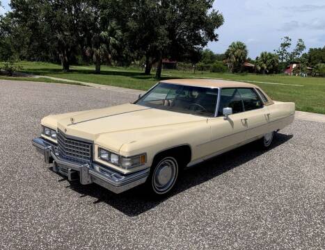 1976 Cadillac DeVille for sale at P J'S AUTO WORLD-CLASSICS in Clearwater FL