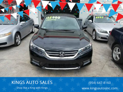 2015 Honda Accord for sale at KINGS AUTO SALES in Hollywood FL