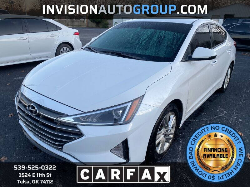 2020 Hyundai Elantra for sale at Invision Auto Group in Tulsa OK