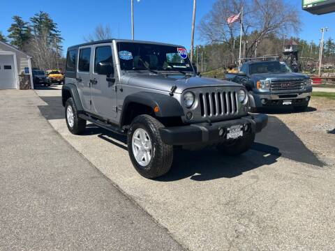 2014 Jeep Wrangler Unlimited for sale at Giguere Auto Wholesalers in Tilton NH