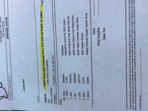 2010 Chevrolet Traverse LTZ