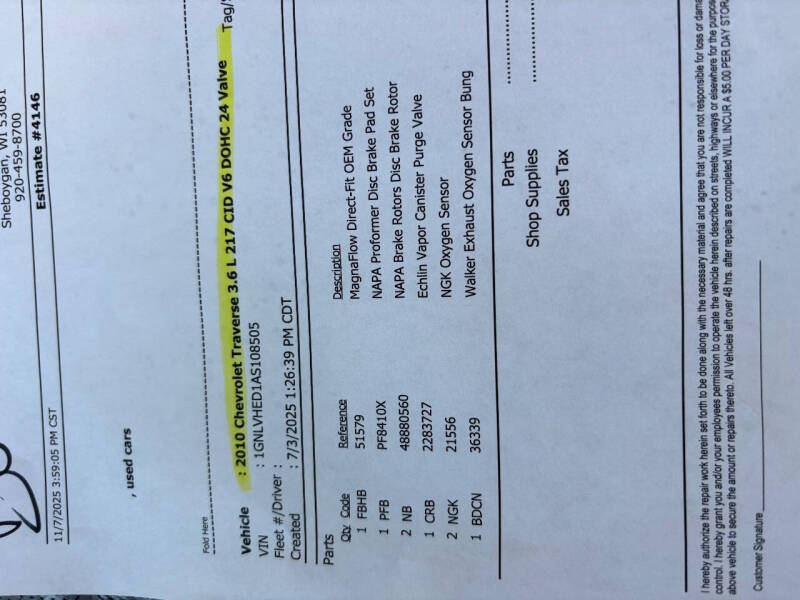 2010 Chevrolet Traverse LTZ