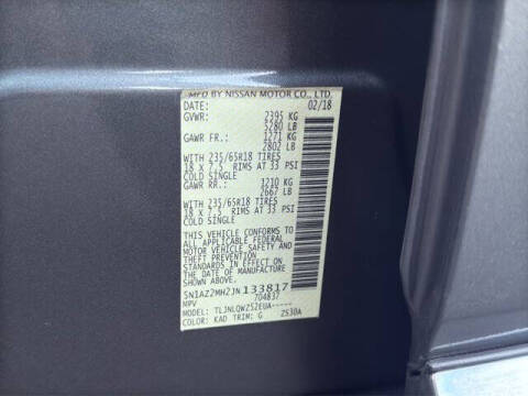 2018 Nissan Murano SV