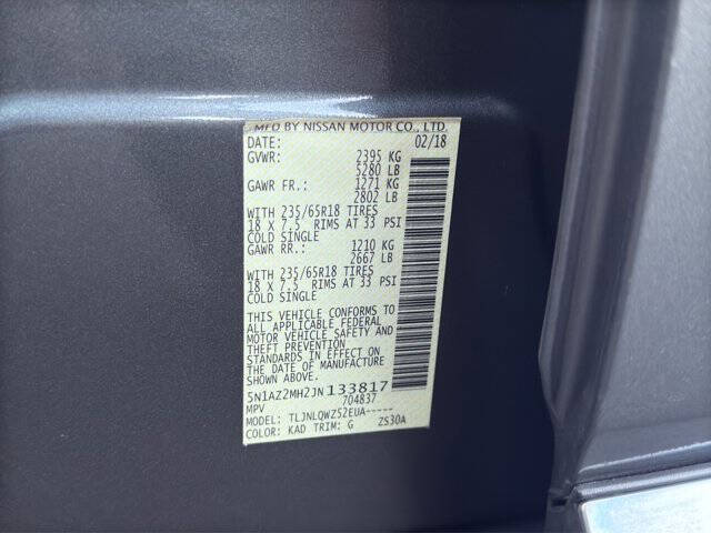 2018 Nissan Murano SV