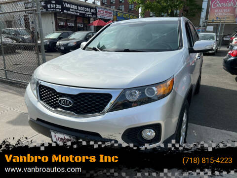 2013 Kia Sorento for sale at Vanbro Motors Inc in Staten Island NY