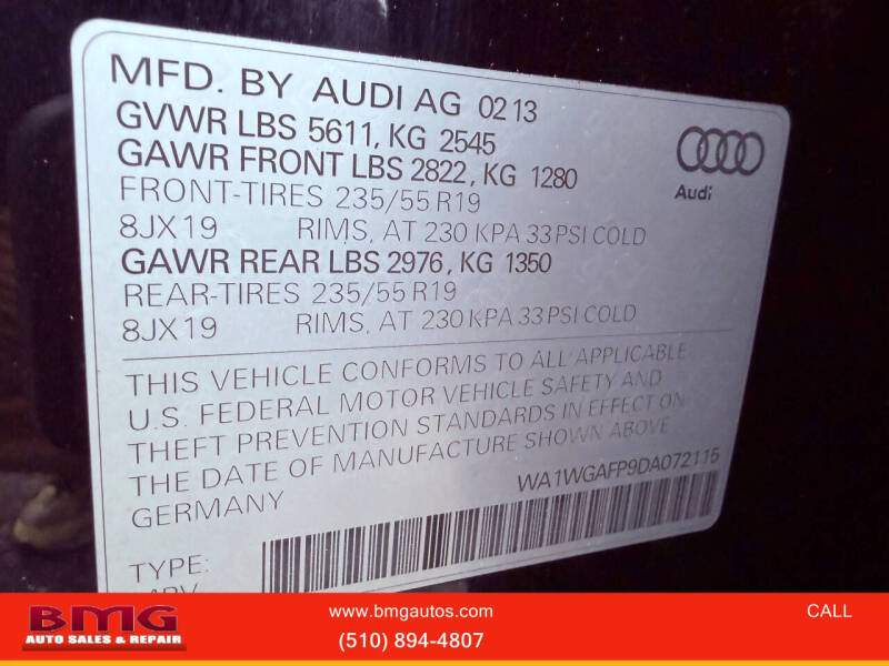 2013 Audi Q5 3.0T quattro Prestige