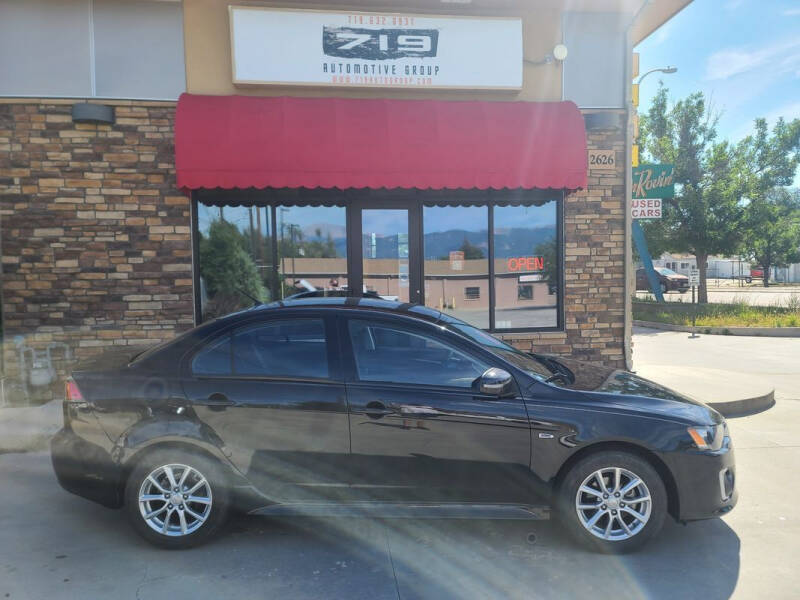 2016 Mitsubishi Lancer for sale at 719 Automotive Group in Colorado Springs CO