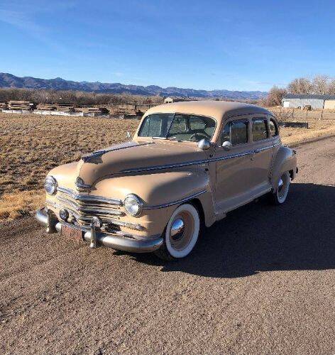 1947 Plymouth Deluxe for sale in Cadillac, MI