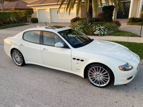 2012 Maserati Quattroporte for sale at Exceed Auto Brokers in Lighthouse Point FL