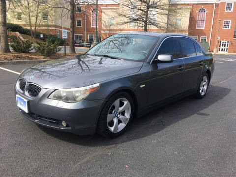2007 BMW 5 Series for sale at Car World Inc in Arlington VA