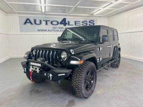 2020 Jeep Wrangler Unlimited for sale at Auto 4 Less in Pasadena TX