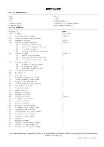 2024 BMW i4 M50 Gran Coupe