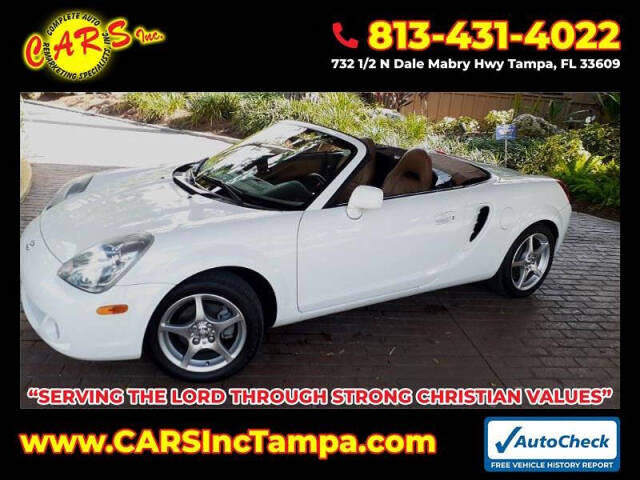 2003 Toyota MR2 Spyder for sale at Complete Auto Remarketing Specialists Inc. in Tampa, FL