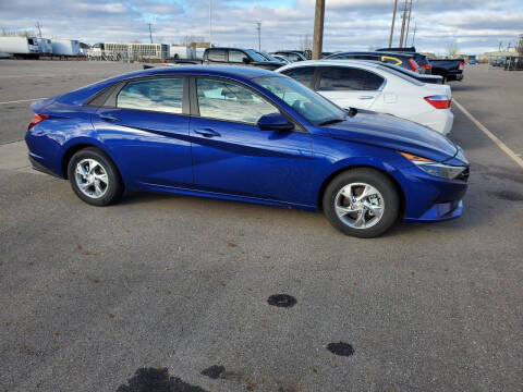 2021 Hyundai Elantra for sale at GOOD NEWS AUTO SALES in Fargo ND