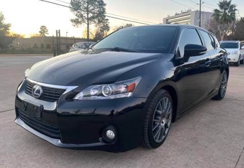 2013 Lexus CT 200h for sale at Your Car Guys Inc in Houston TX