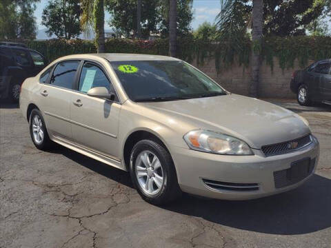 2012 Chevrolet Impala for sale at Corona Auto Wholesale in Corona CA