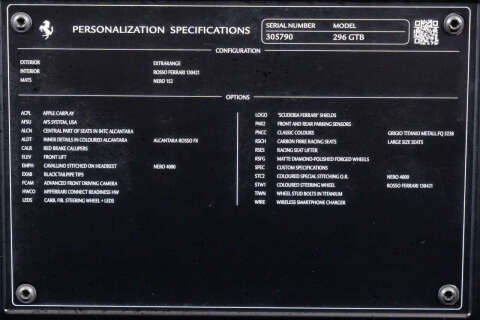 2024 Ferrari 296 GTB