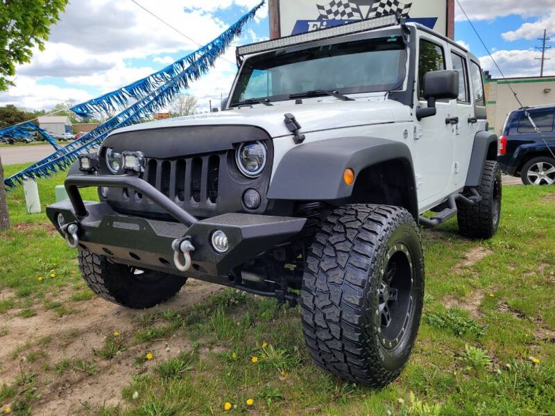 2014 Jeep Wrangler Unlimited for sale at Finish Line Auto Sales Inc. in Lapeer MI