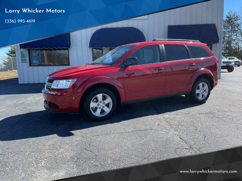 2017 Dodge Journey for sale at Larry Whicker Motors in Kernersville NC