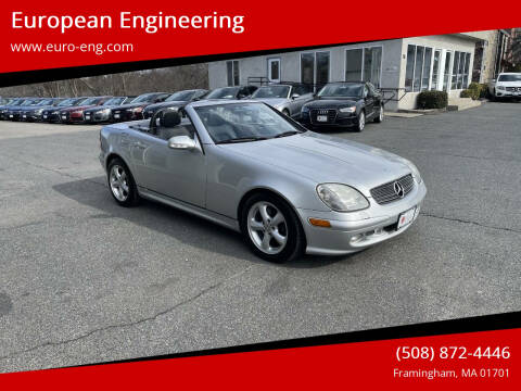 2003 Mercedes-Benz SLK for sale at European Engineering in Framingham MA