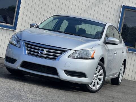 2013 Nissan Sentra for sale at Dynamics Auto Sale in Highland IN