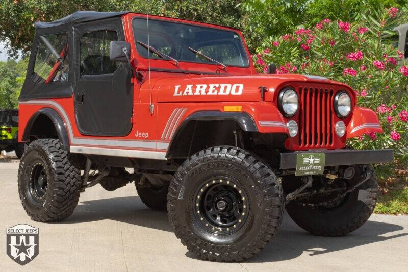 1985 Jeep CJ-7 for sale at SELECT JEEPS INC in League City TX